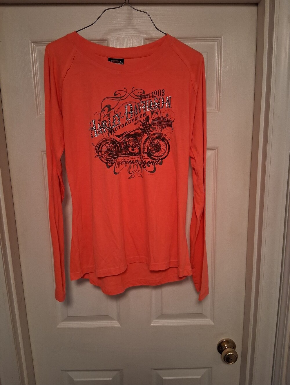 Harley Davidson women's long-sleeved shirt